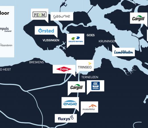 Afbeelding kaart partners/gefaciliteerd door